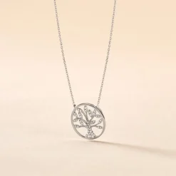 Histoire d'Or Collier Norina Or Blanc Diamant