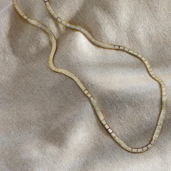 Histoire d'Or Collier Nuriaae Argent Jaune