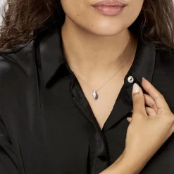 Histoire d'Or Collier Oia Or Blanc Diamant