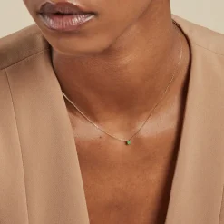 Collier Onora Or Jaune Emeraude-Histoire d'Or Outlet