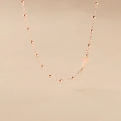 Histoire d'Or Collier Opale Argent Rose