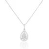 Histoire d'Or Collier Or Blanc Diamant