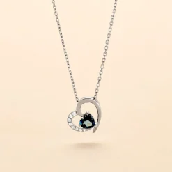 Collier Or Blanc Eliana Topaze Oxydes-Histoire d'Or Sale