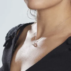 Histoire d'Or Collier Or Blanc Goulven Oxyde De Zirconium