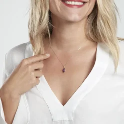 Collier Or Blanc Raquel Améthyste-Histoire d'Or Outlet