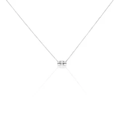 Histoire d'Or Collier Or Blanc Sabine Diamants