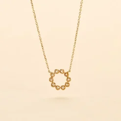 Histoire d'Or Collier Or Jaune Adrienn Diamants