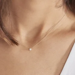 Histoire d'Or Collier Or Jaune Aphrodite Et Diamant