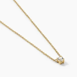 Collier Or Jaune Aphrodite Et Diamant-Histoire d'Or Sale