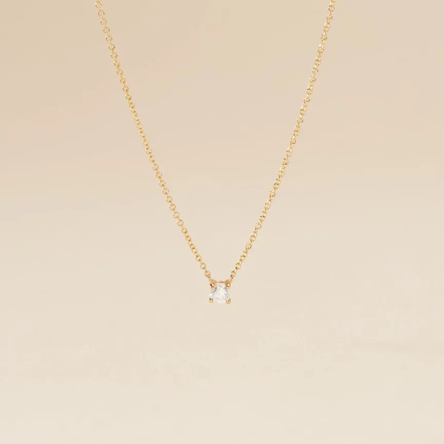 Collier Or Jaune Aphrodite Et Diamant-Histoire d'Or Sale