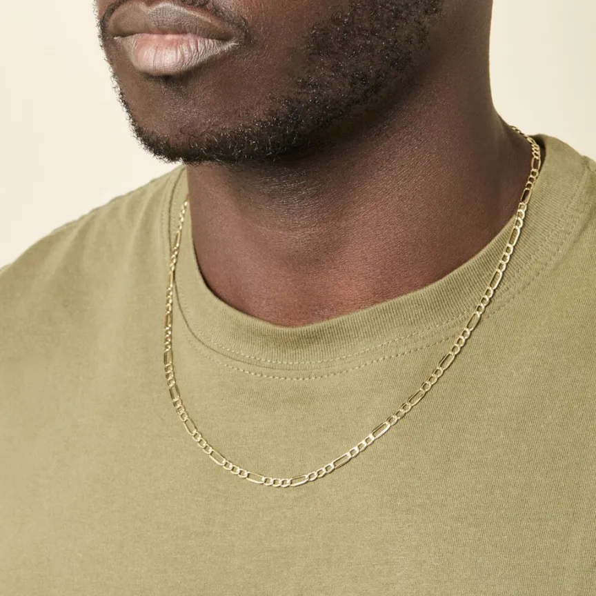 Collier Cameo Maille Alternée 1/3-Histoire d'Or New