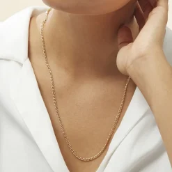 Histoire d'Or Collier Capucin Maille Marine