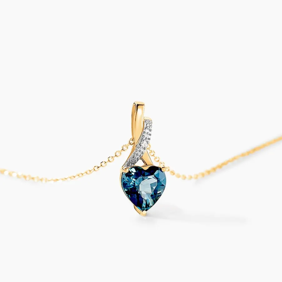 Histoire d'Or Collier Or Jaune Clothilde Topaze