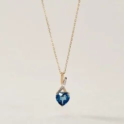 Histoire d'Or Collier Or Jaune Clothilde Topaze