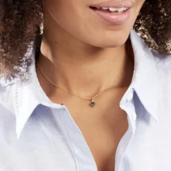 Histoire d'Or Collier Or Jaune Clothilde Topaze