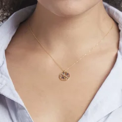 Histoire d'Or Collier Or Jaune Elsebein Saphirs