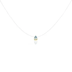 Histoire d'Or Collier Or Jaune Gorgones Topaze