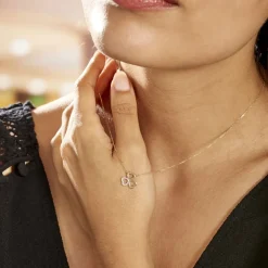 Histoire d'Or Collier Or Jaune Helisende Diamants