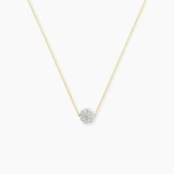 Histoire d'Or Collier Or Jaune Hepsibah Cristal