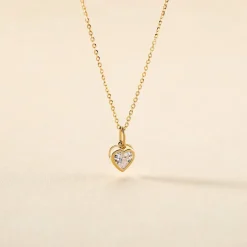 Histoire d'Or Collier Or Jaune Idony Oxyde De Zirconium