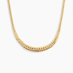 Histoire d'Or Collier Or Jaune Izel Maille Anglaise