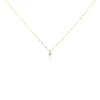 Histoire d'Or Collier Or Jaune Luminae Oxyde De Zirconium