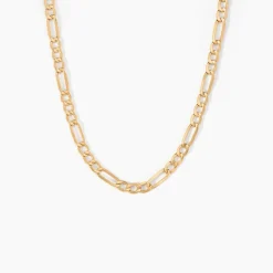 Histoire d'Or Collier Or Jaune Maille Alternée 1/3