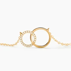 Histoire d'Or Collier Or Jaune Nesrine Oxydes