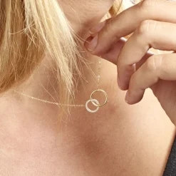 Histoire d'Or Collier Or Jaune Nesrine Oxydes