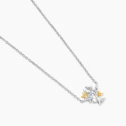 Histoire d'Or Collier Or Jaune Oxyde De Zirconium