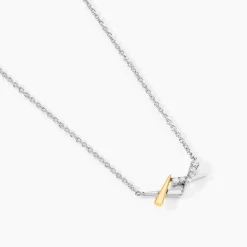 Histoire d'Or Collier Or Jaune Oxyde De Zirconium