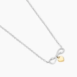 Histoire d'Or Collier Or Jaune Oxyde De Zirconium