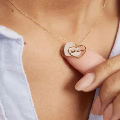 Histoire d'Or Collier Or Jaune Proxumae Nacre