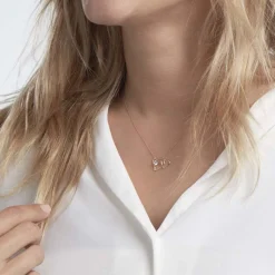 Histoire d'Or Collier Or Jaune Shiela Oxyde Central