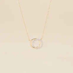 Histoire d'Or Collier Or Jaune Tresha Diamants