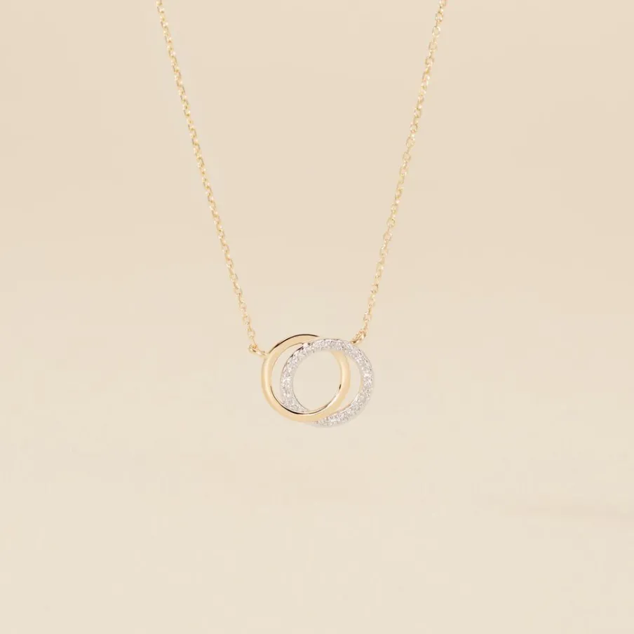 Histoire d'Or Collier Or Jaune Tresha Diamants