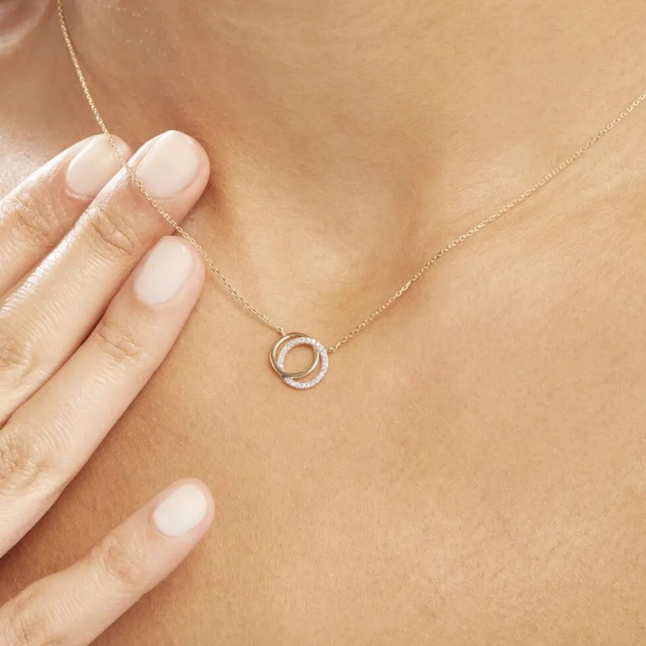 Histoire d'Or Collier Or Jaune Tresha Diamants