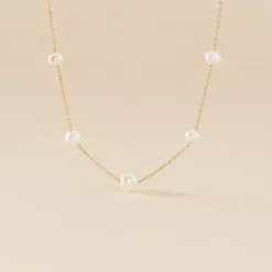 Histoire d'Or Collier Or Jaune Yolanda Perles De Culture