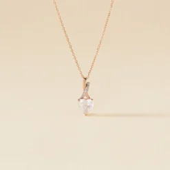 Collier Or Rose Clothilde Quartz-Histoire d'Or Discount