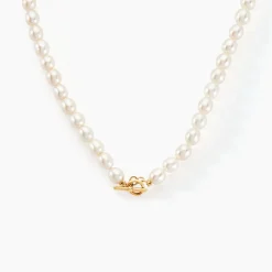 Histoire d'Or Collier Osheen Or Jaune Perle De Culture