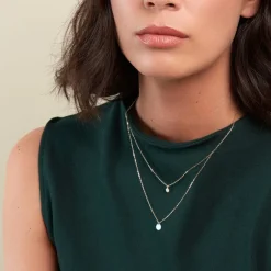 Collier Pampilles Colorées Or Jaune Amazonite-Histoire d'Or Sale