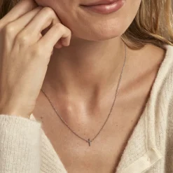 Histoire d'Or Collier Peyton Argent Blanc