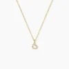 Histoire d'Or Collier Phanie Argent Jaune Oxyde De Zirconium