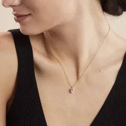 Histoire d'Or Collier Plaqué Or Carpantus Oxyde De Zirconium