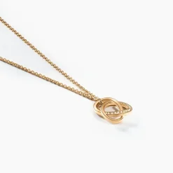 Histoire d'Or Collier Plaqué Or Henia Oxydes De Zirconium