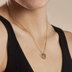 Histoire d'Or Collier Plaqué Or Henia Oxydes De Zirconium