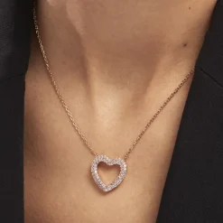 Histoire d'Or Collier Plaqué Or Jaune Xavia Oxydes De Zirconium