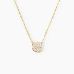 Histoire d'Or Collier Plaqué Or Larraso Oxydes De Zirconium