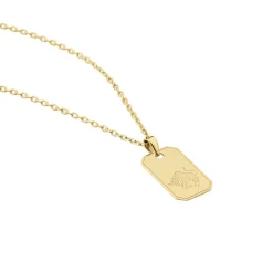 Histoire d'Or Collier Plaqué Or Quintien