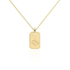 Histoire d'Or Collier Plaqué Or Quintien